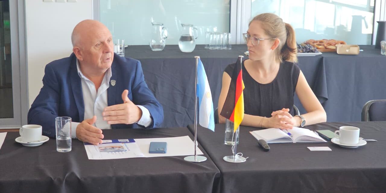 GESTIONES EN BUENOS AIRES PARA AMPLIAR LOS VÍNCULOS ENTRE CRESPO Y ALEMANIA
