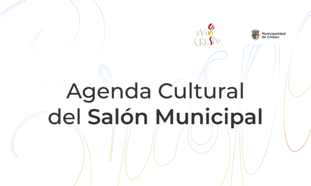 AGENDA CULTURAL DEL SALÓN MUNICIPAL