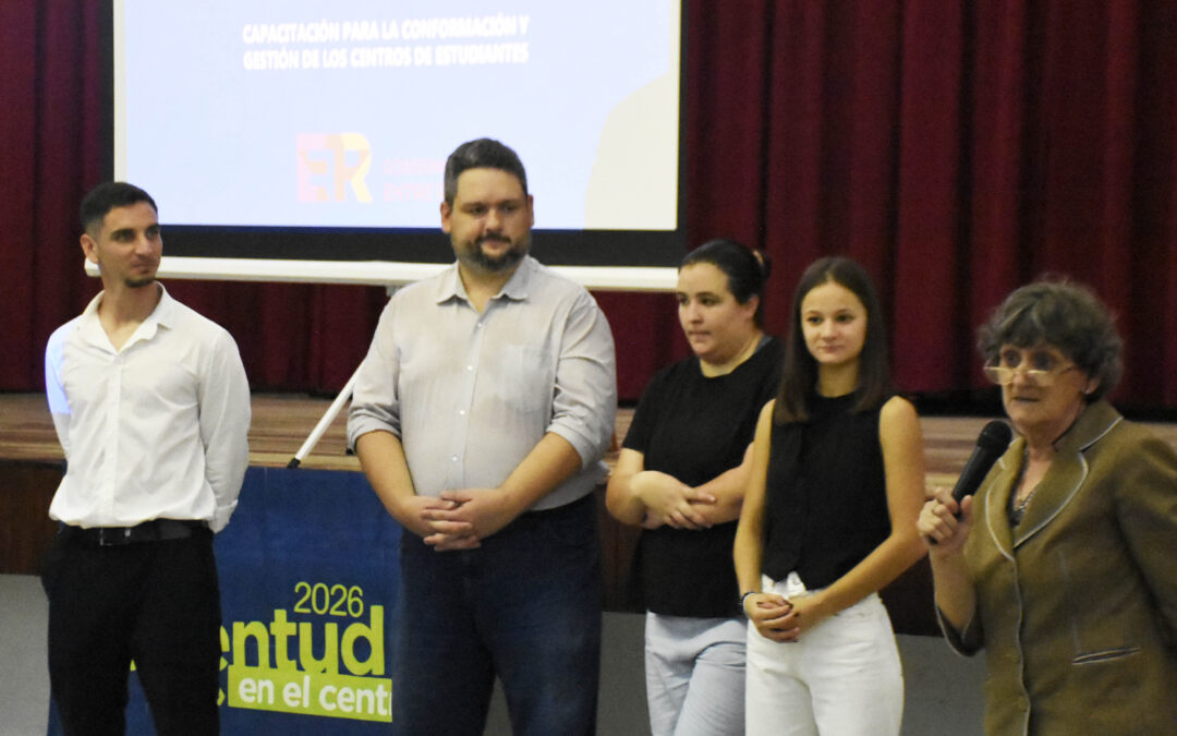Crespo fue sede de una capacitación provincial para los Centros de Estudiantes
