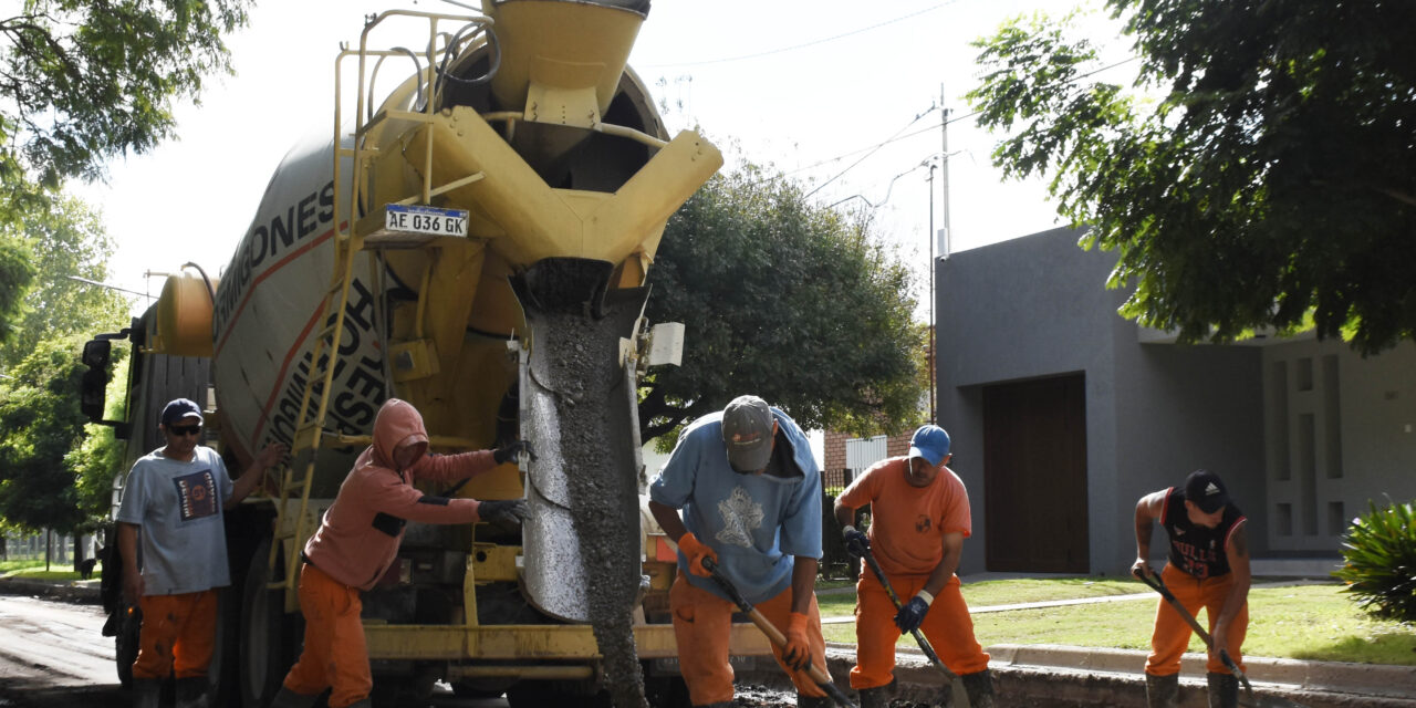 SUMAMOS OTRA CUADRA A LA TRAMA VIAL PAVIMENTADA