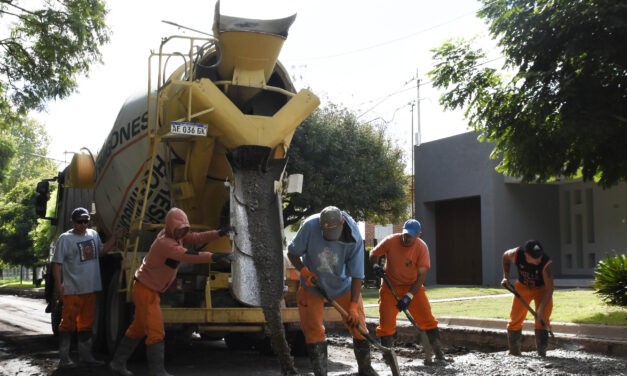 SUMAMOS OTRA CUADRA A LA TRAMA VIAL PAVIMENTADA