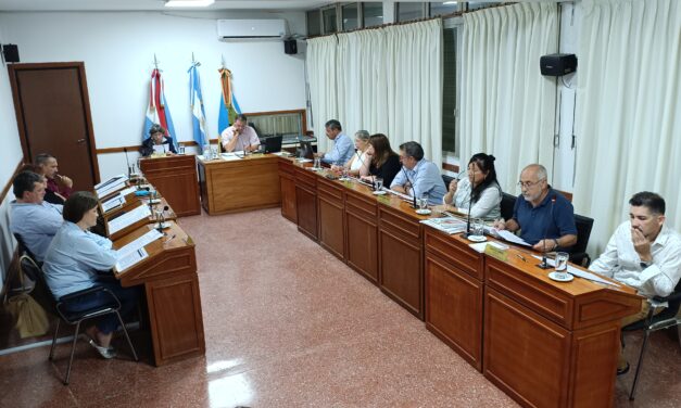 LOS TEMAS TRATADOS EN LAS SESIONES DEL CONCEJO DELIBERANTE