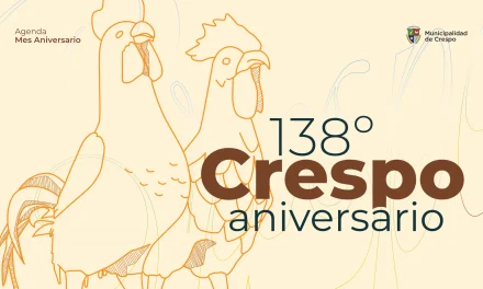 Viví el 138 aniversario de nuestro Crespo Lindo