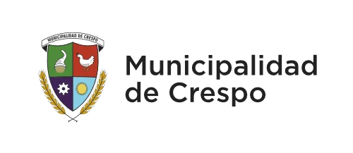 Logo escudo Municipalidad de la Ciudad de Crespo