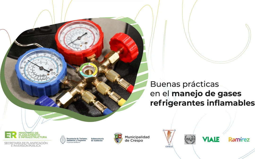 Formación sobre manejo seguro de gases refrigerantes en Crespo