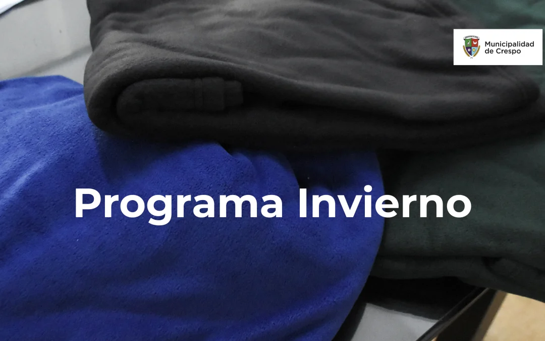 PROGRAMA INVIERNO: ENTREGA DE FRAZADAS Y DE APORTES ECONÓMICOS PARA LA COMPRA DE GAS ENVASADO