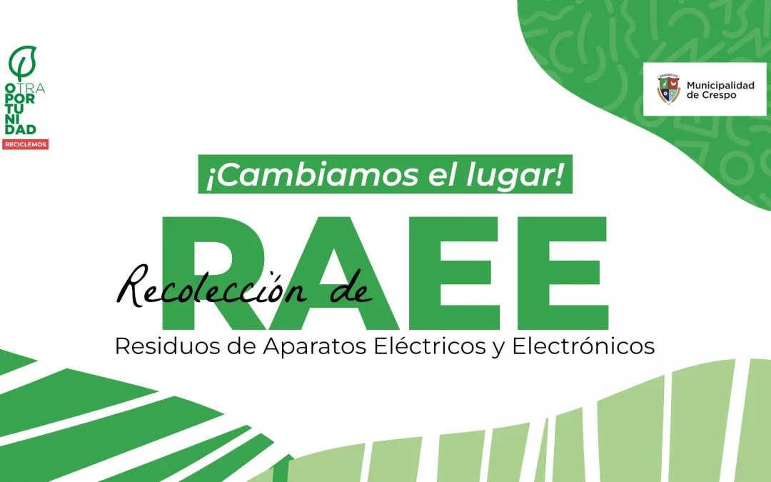 Nuevo punto de recepción de los residuos electrónicos en el Parque Ambiental