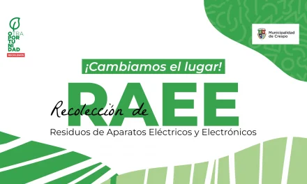 Nuevo punto de recepción de los residuos electrónicos en el Parque Ambiental