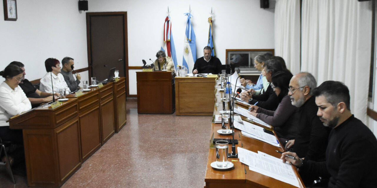 LOS TEMAS TRATADOS EN UNA NUEVA SESIÓN DEL CONCEJO DELIBERANTE