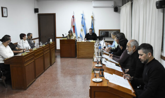 LOS TEMAS TRATADOS EN UNA NUEVA SESIÓN DEL CONCEJO DELIBERANTE