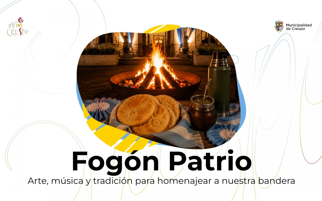 Fogón Patrio para homenajear a nuestra bandera