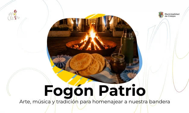 Fogón Patrio para homenajear a nuestra bandera