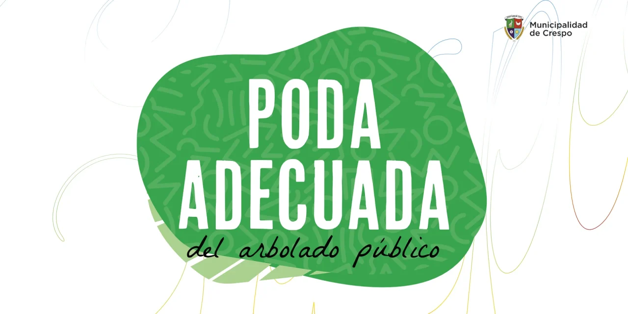 PODA ADECUADA DEL ARBOLADO PÚBLICO