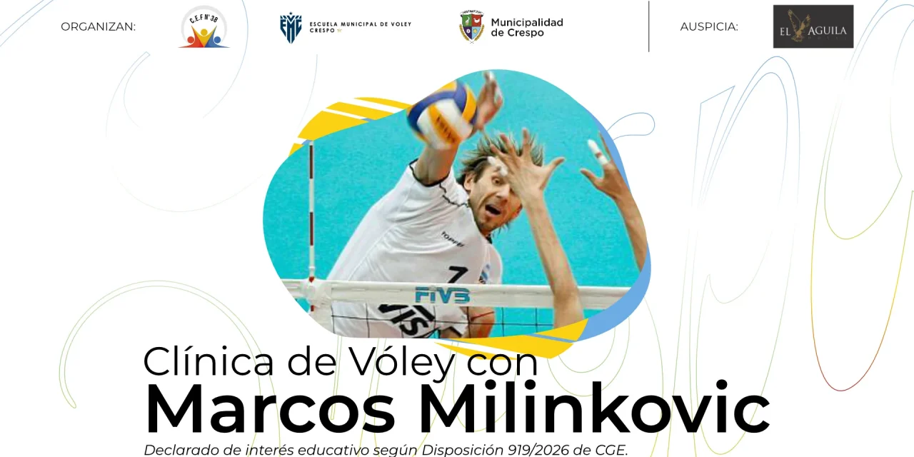 CLÍNICA DE VÓLEY CON MARCOS MILINKOVIC