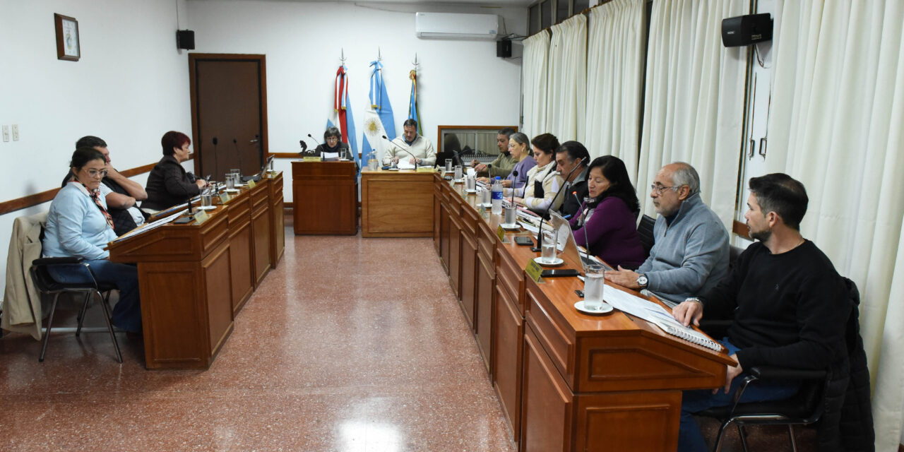 LOS TEMAS TRATADOS EN UNA NUEVA SESIÓN DEL CONCEJO DELIBERANTE