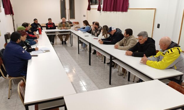 REUNIÓN DE DEFENSA CIVIL: COORDINAMOS ACCIONES PARA FORTALECER LA RESPUESTA ANTE SITUACIONES DE EMERGENCIA