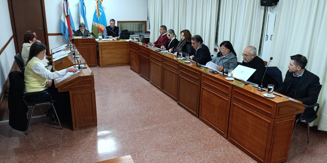 LOS TEMAS TRATADOS EN UNA NUEVA SESIÓN DEL CONCEJO DELIBERANTE