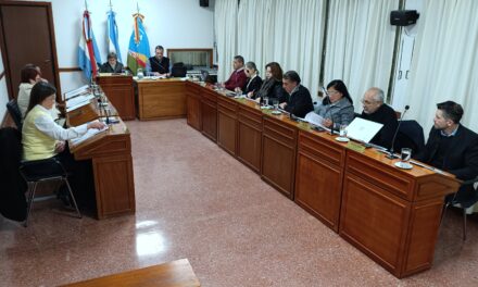 LOS TEMAS TRATADOS EN UNA NUEVA SESIÓN DEL CONCEJO DELIBERANTE