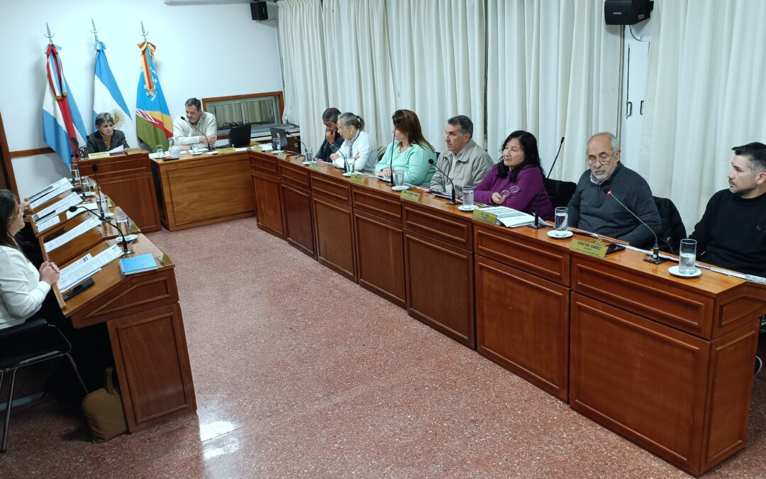 LOS TEMAS TRATADOS EN UNA NUEVA SESIÓN DEL CONCEJO DELIBERANTE