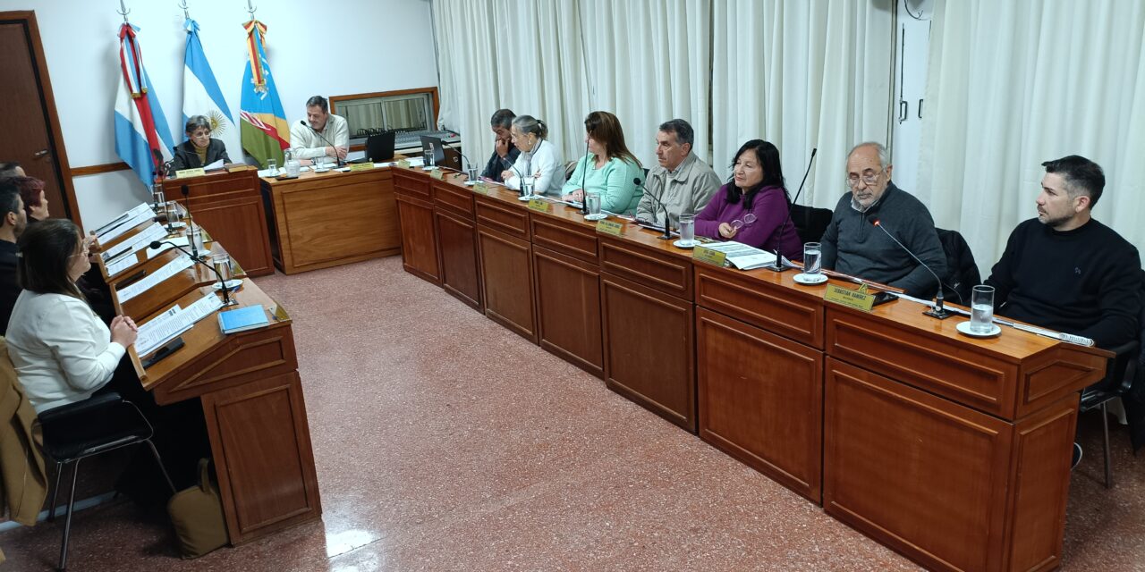 LOS TEMAS TRATADOS EN UNA NUEVA SESIÓN DEL CONCEJO DELIBERANTE