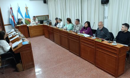 LOS TEMAS TRATADOS EN UNA NUEVA SESIÓN DEL CONCEJO DELIBERANTE
