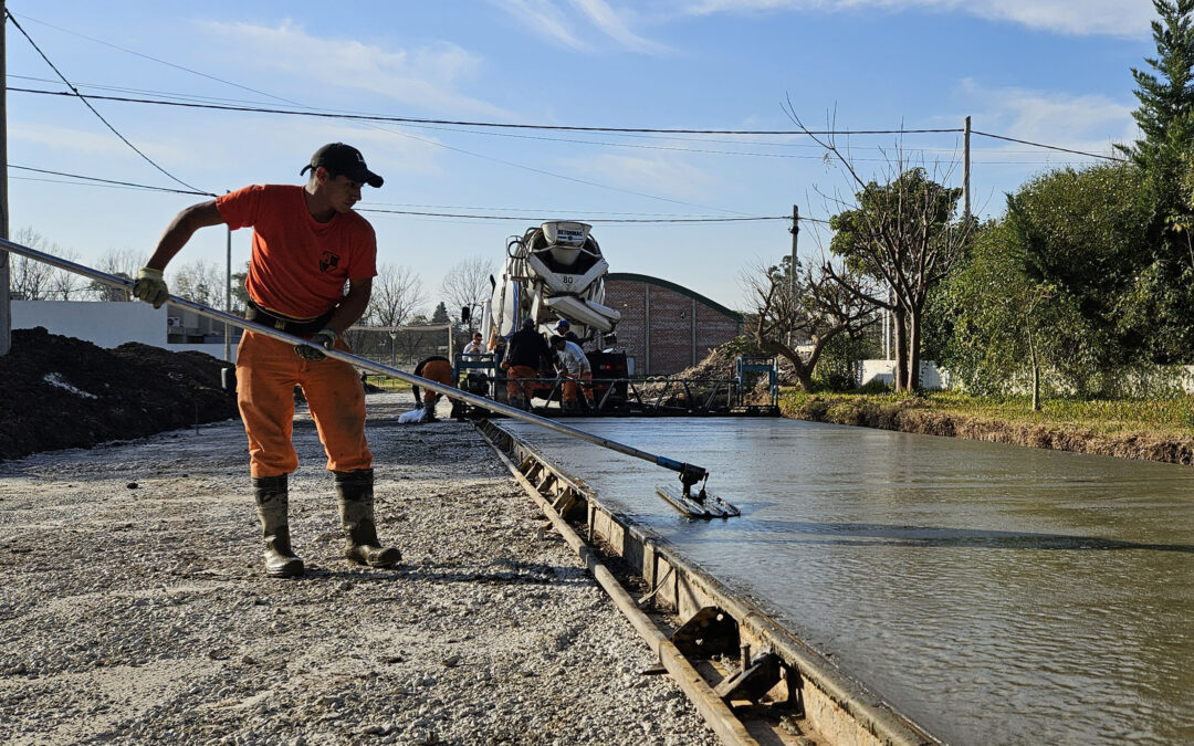 BARRIO PARQUE DEL LAGO ESTÁ CAMBIANDO CON OBRAS DE ALTO IMPACTO