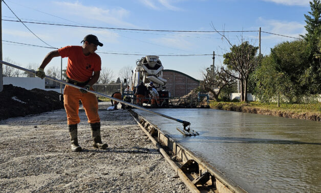 BARRIO PARQUE DEL LAGO ESTÁ CAMBIANDO CON OBRAS DE ALTO IMPACTO