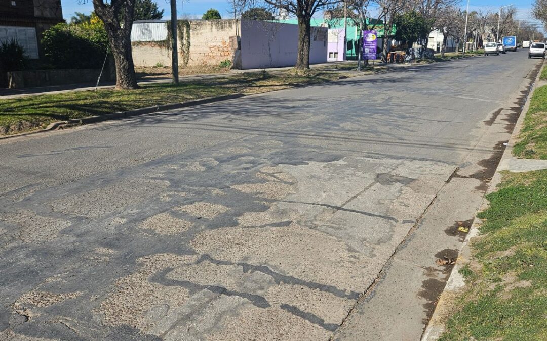 EL LUNES VENIDERO COMENZAMOS LA REPAVIMENTACIÓN DE CALLE 9 DE JULIO