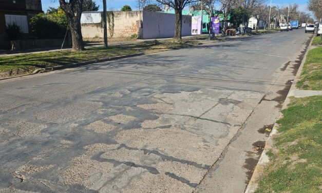EL LUNES VENIDERO COMENZAMOS LA REPAVIMENTACIÓN DE CALLE 9 DE JULIO
