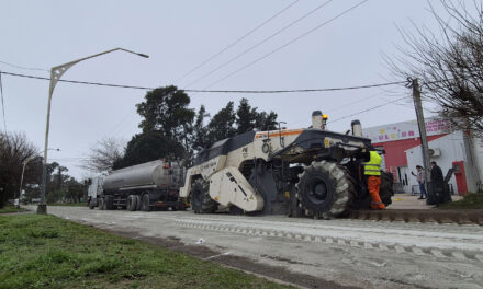 COMENZÓ LA OBRA DE REPAVIMENTACIÓN DE ACCESO ILLIA