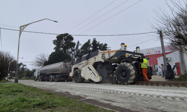 COMENZÓ LA OBRA DE REPAVIMENTACIÓN DE ACCESO ILLIA