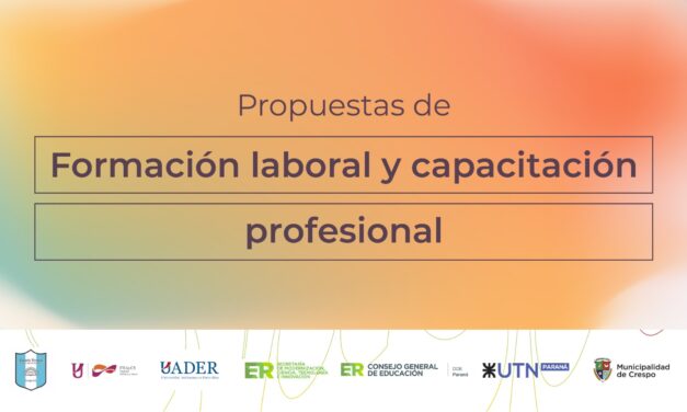 Inscripciones para las propuestas de Formación Laboral