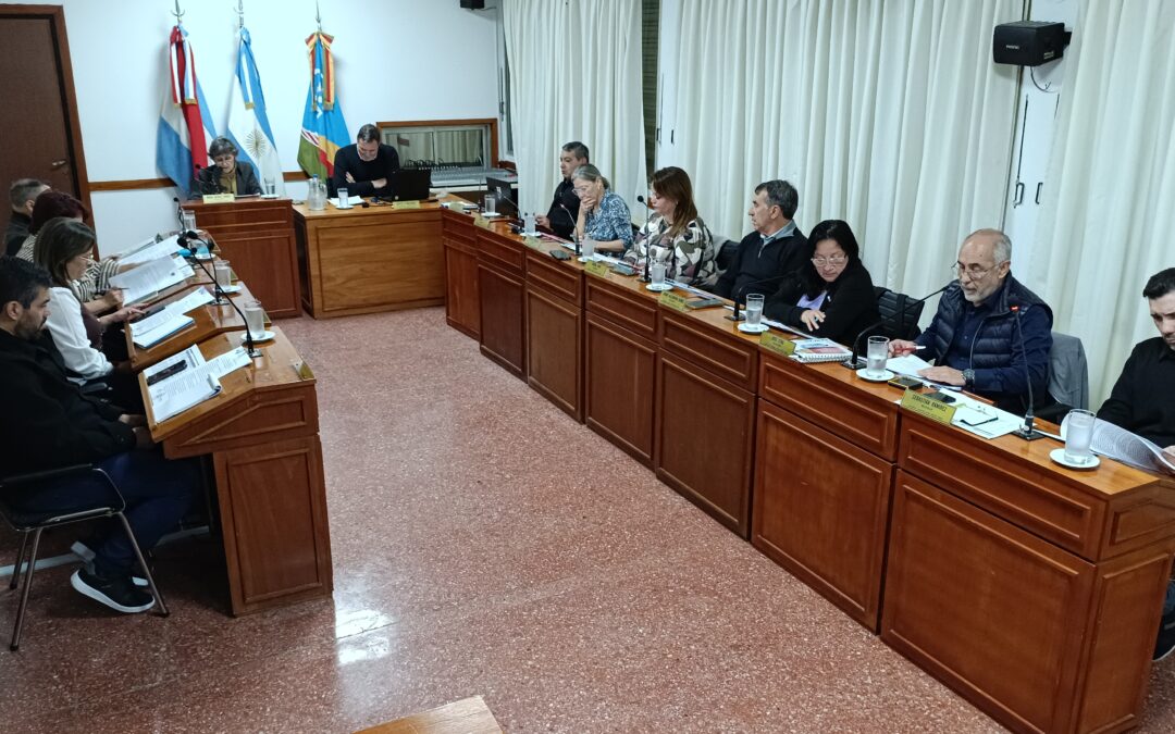 LOS TEMAS TRATADOS EN UNA NUEVA SESIÓN DEL CONCEJO DELIBERANTE