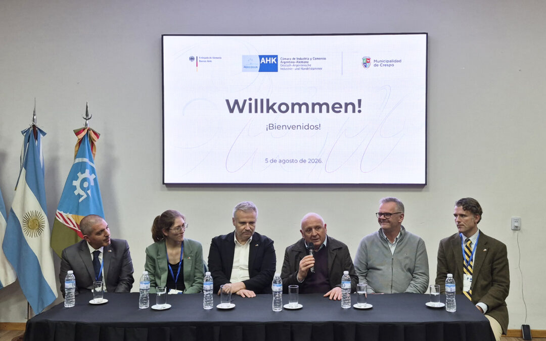 CRESPO SIGUE PROFUNDIZANDO LA RELACIÓN BILATERAL CON ALEMANIA