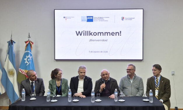 CRESPO SIGUE PROFUNDIZANDO LA RELACIÓN BILATERAL CON ALEMANIA