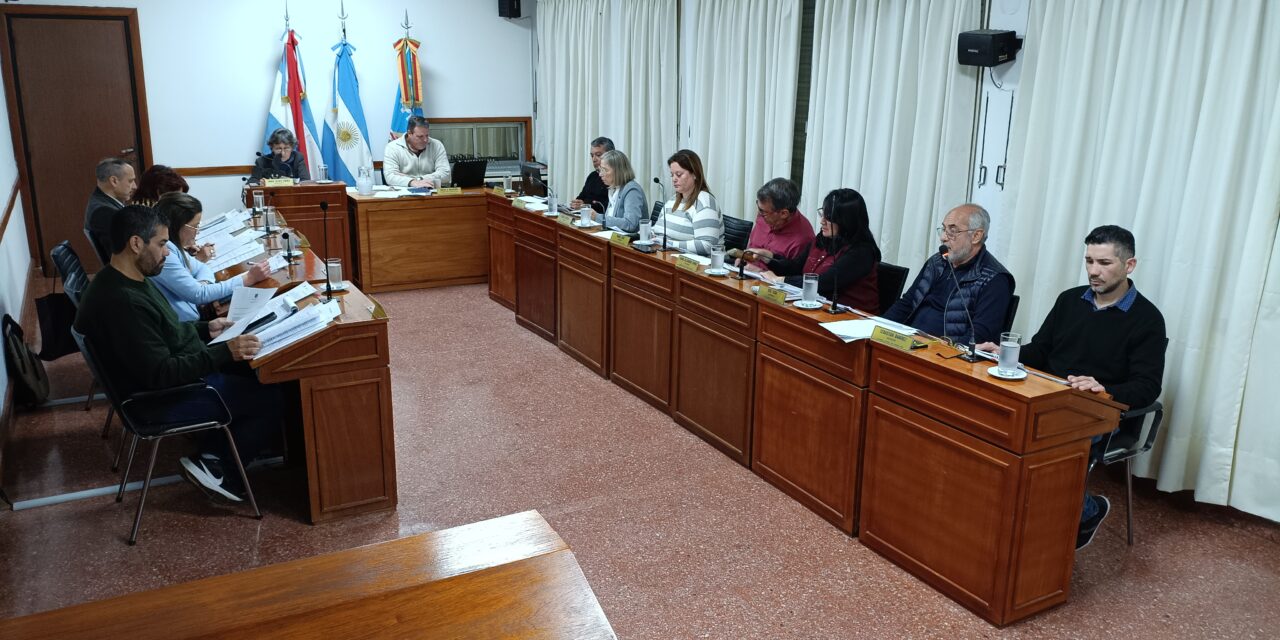 LOS TEMAS TRATADOS EN UNA NUEVA SESIÓN DEL CONCEJO DELIBERANTE