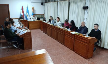 LOS TEMAS TRATADOS EN UNA NUEVA SESIÓN DEL CONCEJO DELIBERANTE