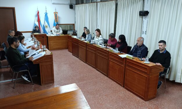 LOS TEMAS TRATADOS EN UNA NUEVA SESIÓN DEL CONCEJO DELIBERANTE