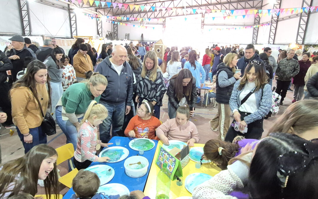 Exitoso día de la Niñez y Feria ‘Crespo Emprende’