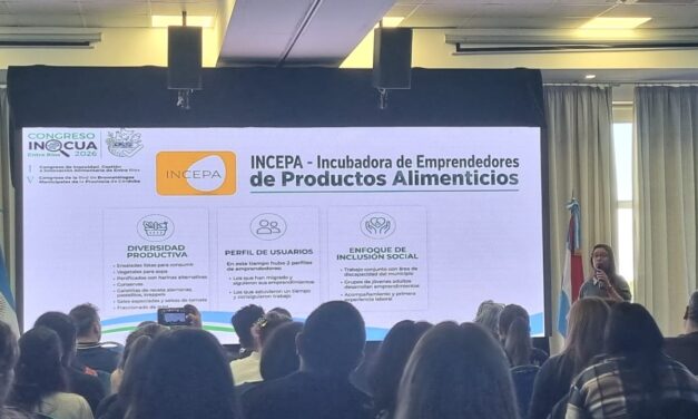 CRESPO PRESENTÓ LA EXPERIENCIA DEL INCEPA EN EL CONGRESO INOCUA 2026