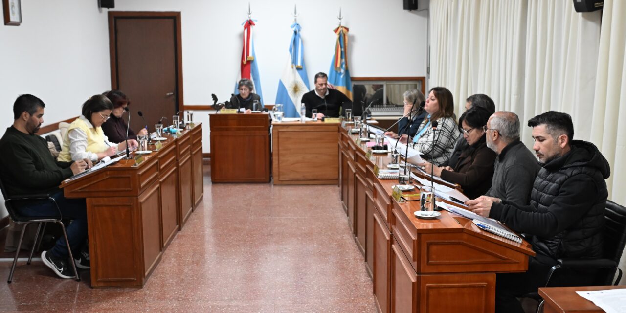 LOS TEMAS TRATADOS EN UNA NUEVA SESIÓN DEL CONCEJO DELIBERANTE