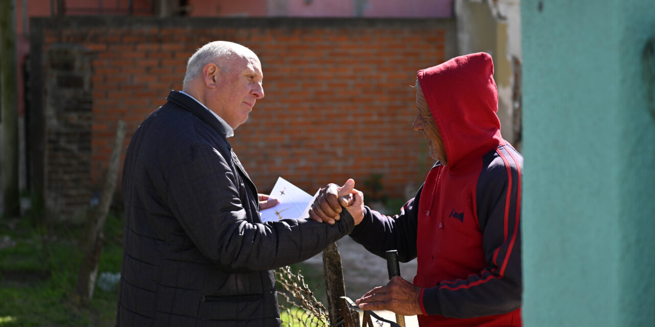 PLAN INTEGRAL DE OBRAS EN EL BARRIO AZUL: RECAMBIO DE REJILLA DEL ENTUBADO DEL ACCESO PRESIDENTE PERÓN