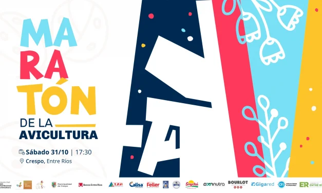 MARATÓN DE LA AVICULTURA: ¡PREPARÁ LAS ZAPATILLAS!