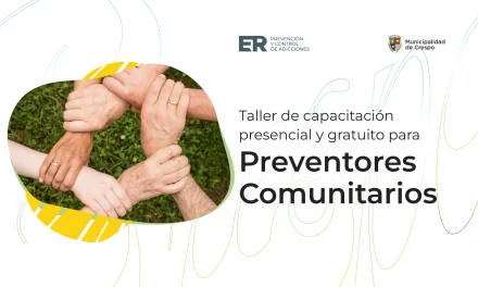 Están abiertas las inscripciones a la capacitación de Preventores Comunitarios