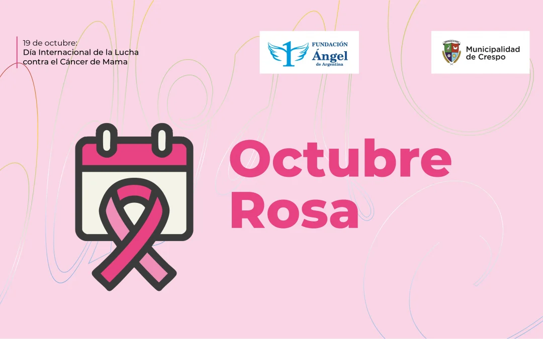 Octubre Rosa: Crespo promueve la prevención y la detección temprana del cáncer de mama