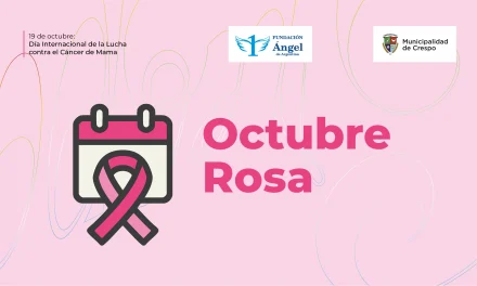Octubre Rosa: Crespo promueve la prevención y la detección temprana del cáncer de mama